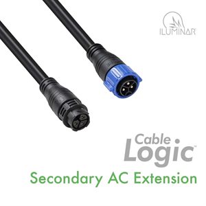 ILUMINAR CABLE LOGIC SECONDARY AC EXT CABLES 3FT 10A -480VAC