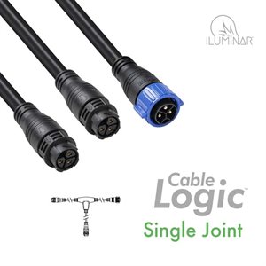 ILUMINAR CABLE LOGIC SINGLE JOINT / JUNCTION MAIN-LINE AC