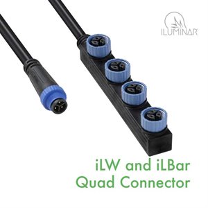 ILUMINAR LED QUAD CONNECTOR FOR ILW & IL-BAR (1)