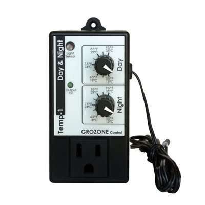 GROZONE TP1 DAY / NIGHT T° CONTROLLER TEMP-1 (1) GROZONE TP1 DAY / NIGHT T° CONTROLLER TEMP-1 (1)